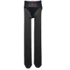 Large-sized watery stockings, pantyhose for women, spring and autumn, thin, elastic, high-waisted, fat-adding, oversized, tight-fitting, beauty socks for chubby girls with bare legs Item Picture